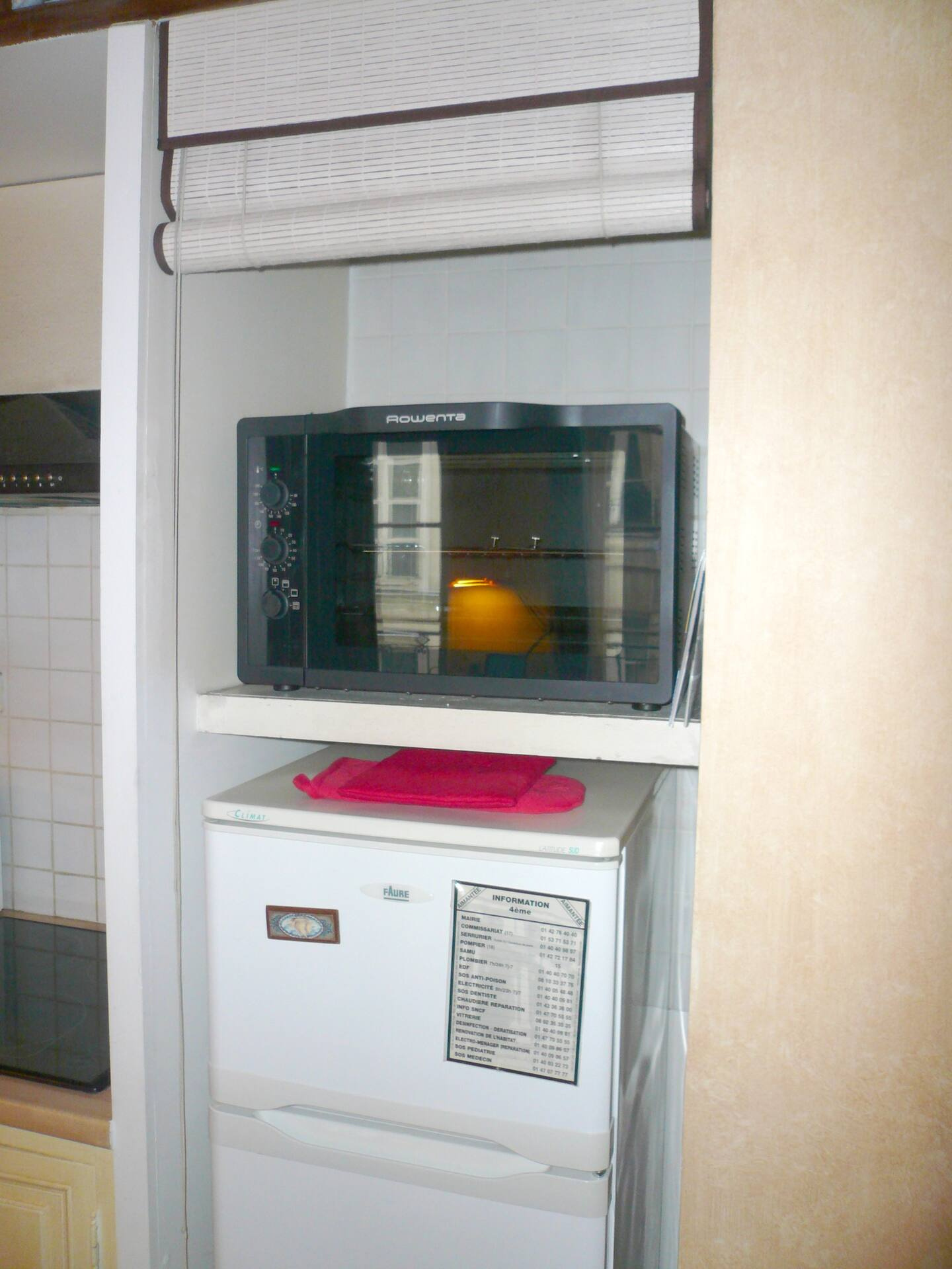 Fridge-Freezer + owen